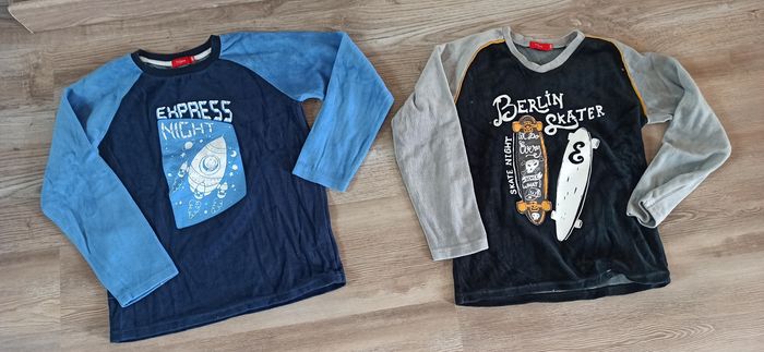 Lot de 2 pyjamas garçon 12 ans velours - photo numéro 2