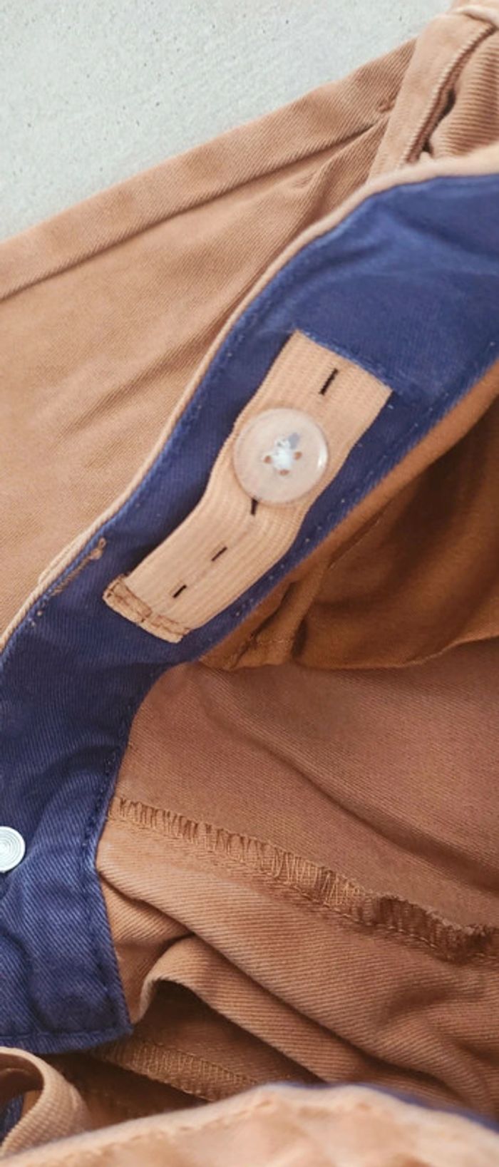 Jeans garçon camel taille 11/12 ans Tex - photo numéro 3