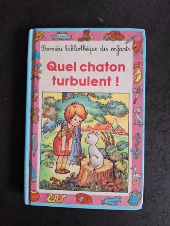 Livre Quel chaton turbulent en bon état