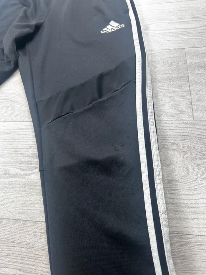 Jogging Adidas homme noir aeroready bandes blanches taille M sport training running - photo numéro 7