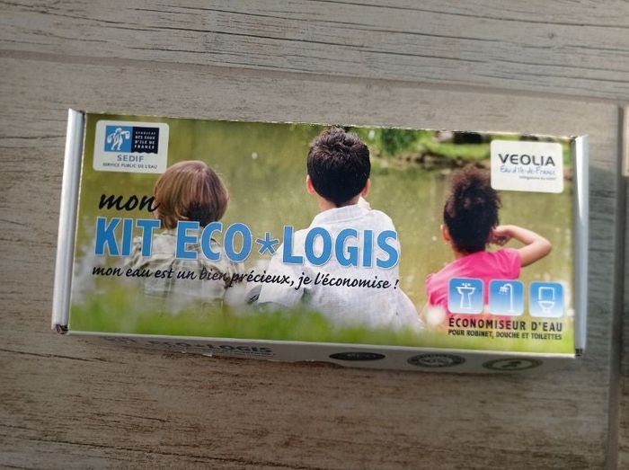 Kit Eco-logis - Sac économiseur WC & Limiteurs de débit pour robinet