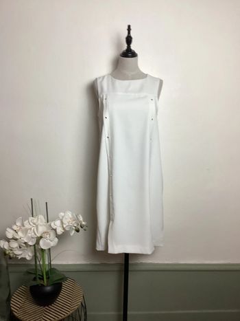 Robe blanche Zara 38