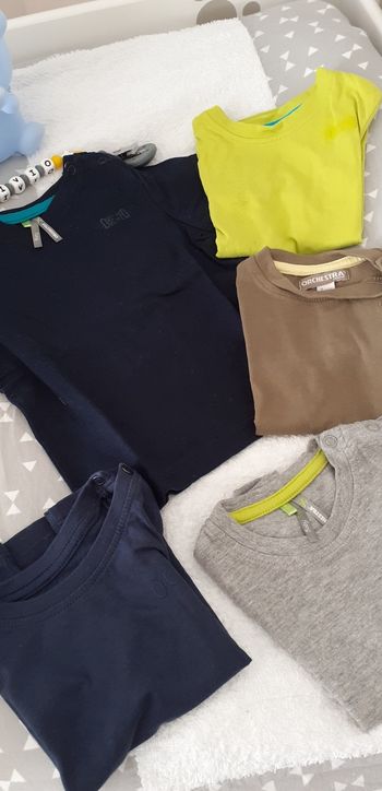 Lot de 5 t-shirts