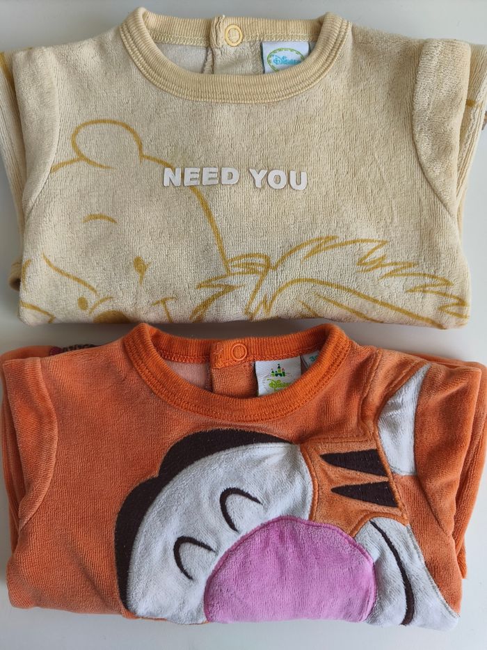 Lot de 2 pyjamas Disney 3 mois