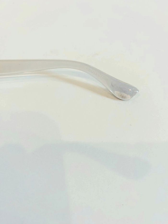 Lunette de soleil mixte transparente verres kaki dégradés uvprotection catégorie 2 - photo numéro 4
