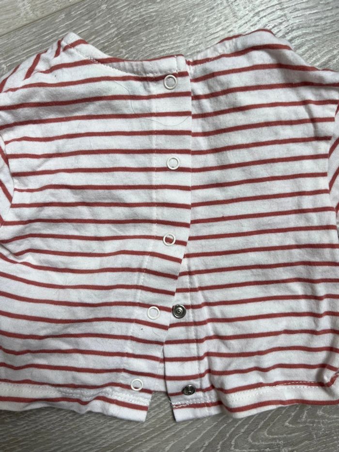 Tee-shirt manche longue 3 mois - photo numéro 3