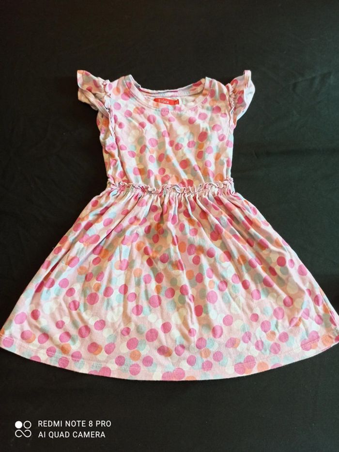 Robe de été à pois