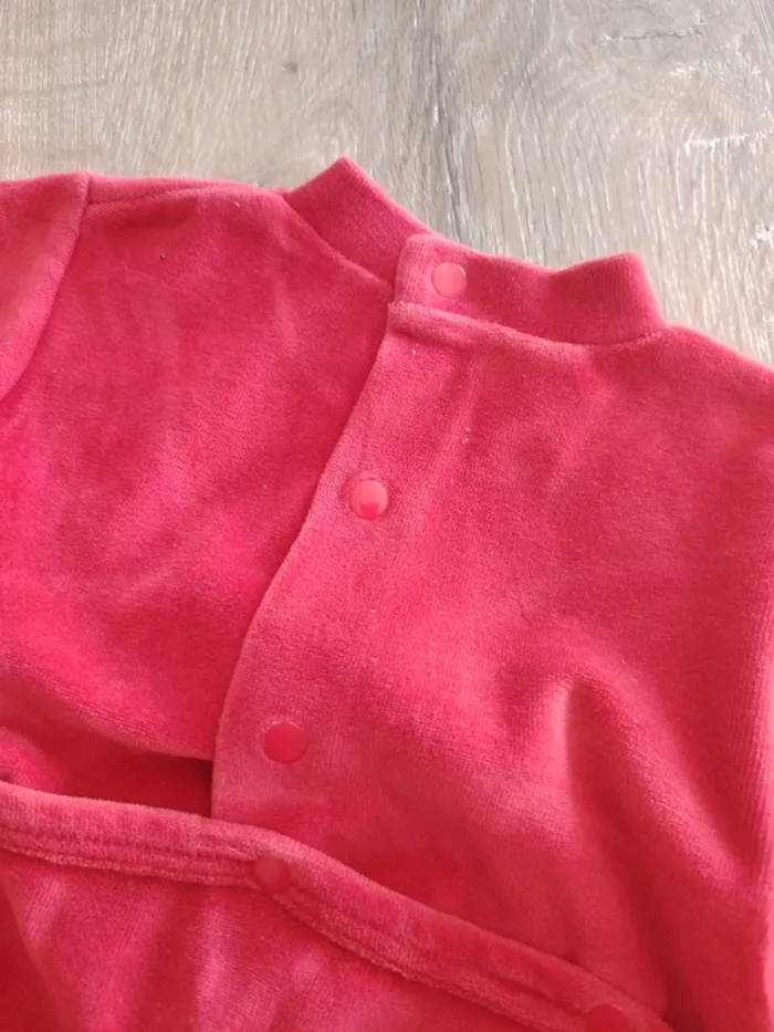 Pyjama velours 1 pièce - photo numéro 4