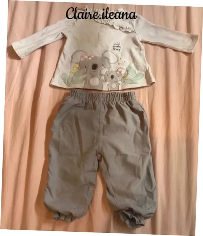 🛑 ensemble bébé fille🛑 6 mois