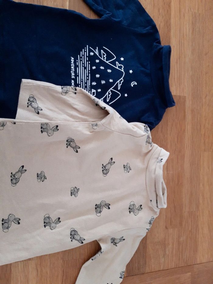 Lot de 2 sous pull bebe - photo numéro 3