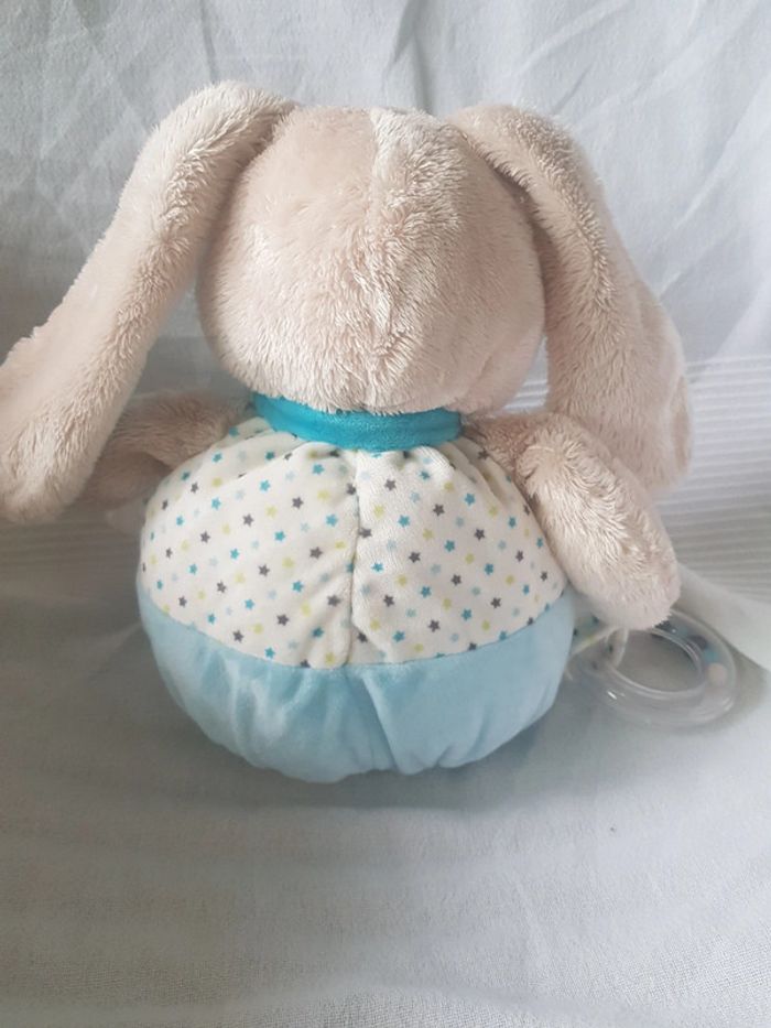 Peluche chien bleu mots d enfants - photo numéro 5