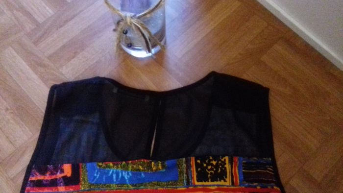 Top imprimé et dos en voiles - photo numéro 3