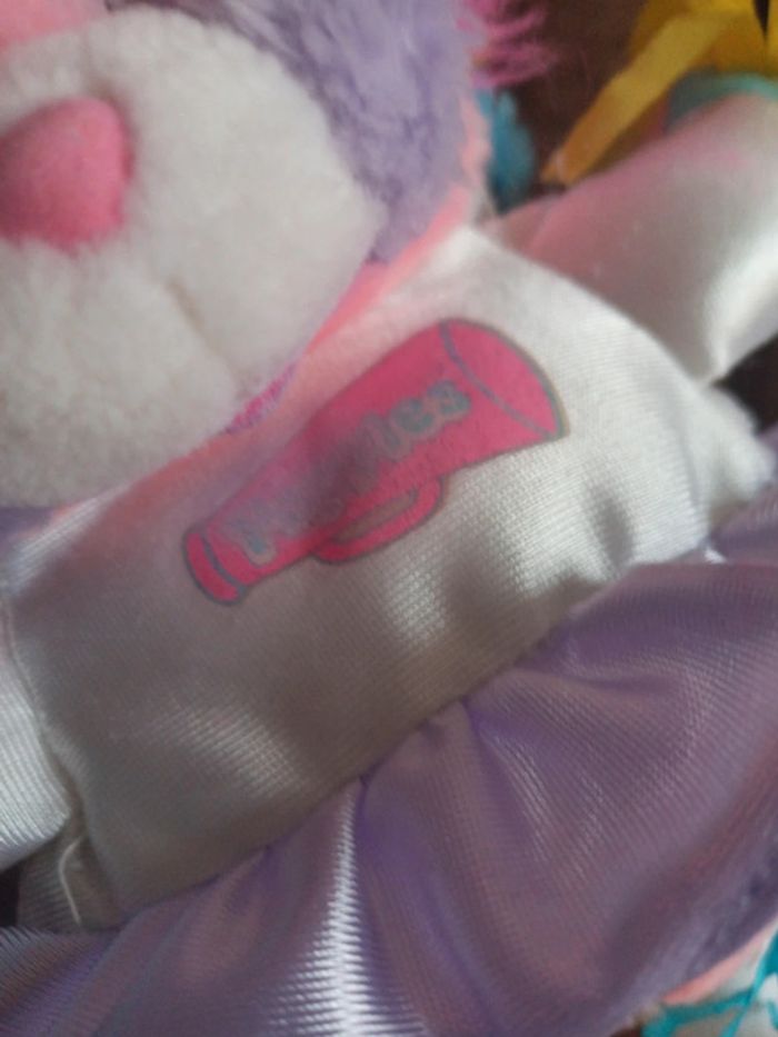 peluche Popples pom pom girl Vintage tbe - photo numéro 5