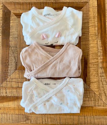 Lot de 3 bodies