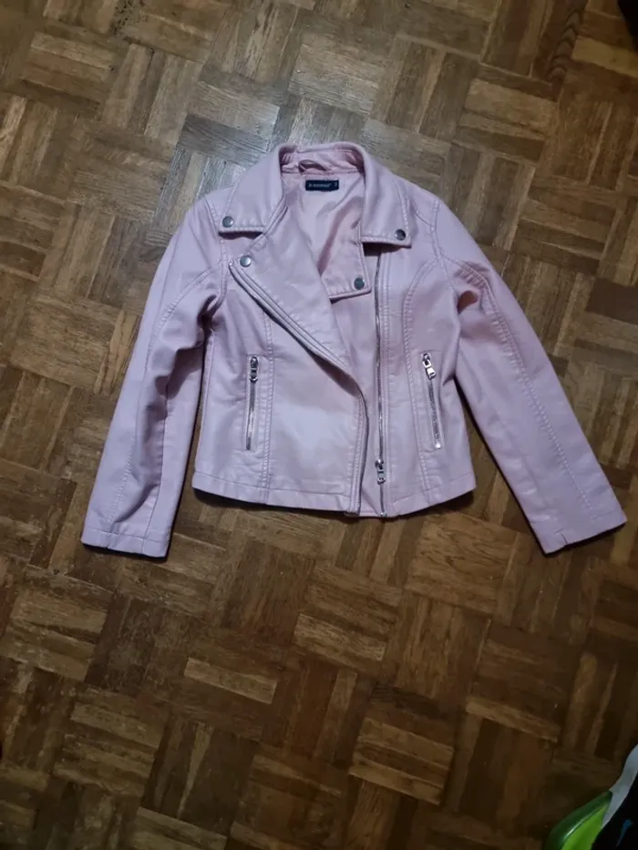 Veste en simili cuir