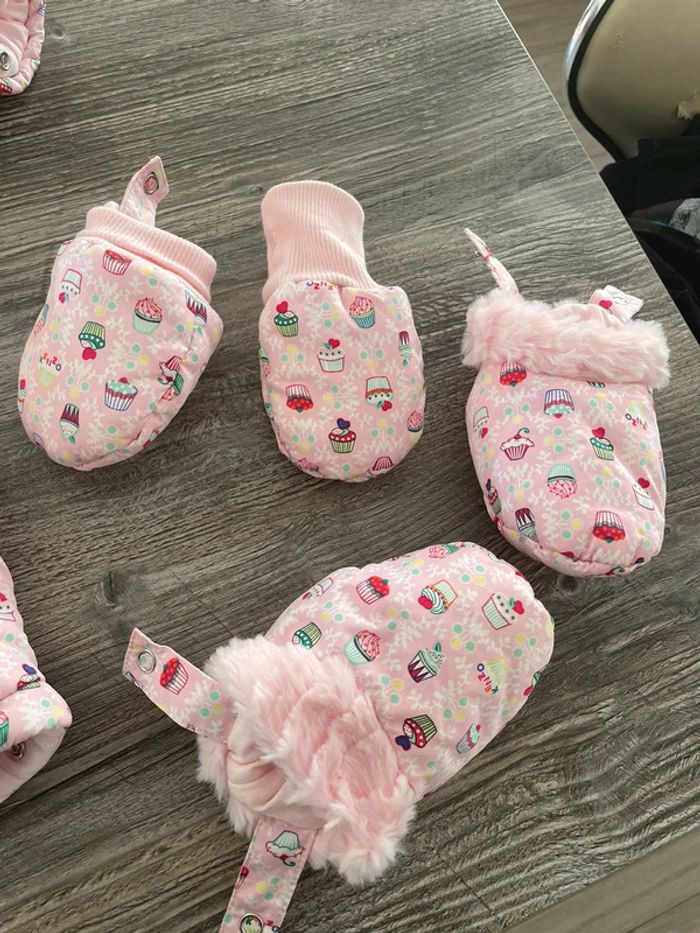 Combi pilote bébé Kenzo 3 mois rose - photo numéro 7