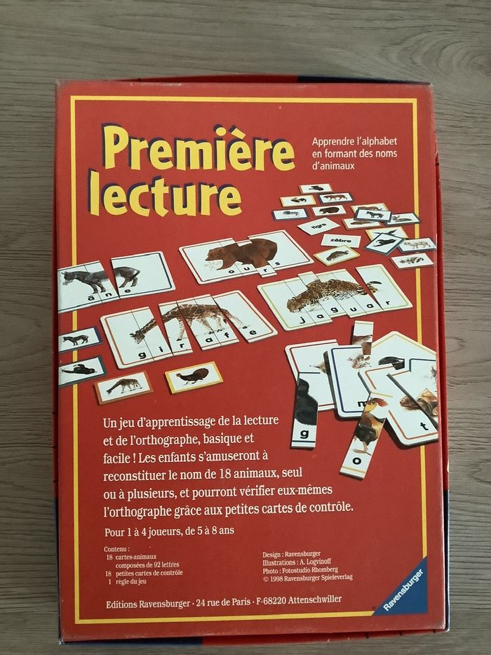 Jeu Première lecture pour enfants - photo numéro 2
