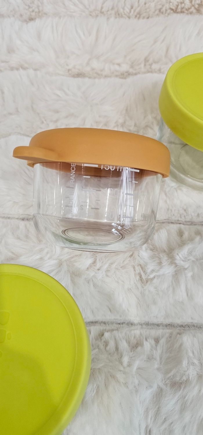 Lot de 3 pots en verre Béaba 150ml - photo numéro 5