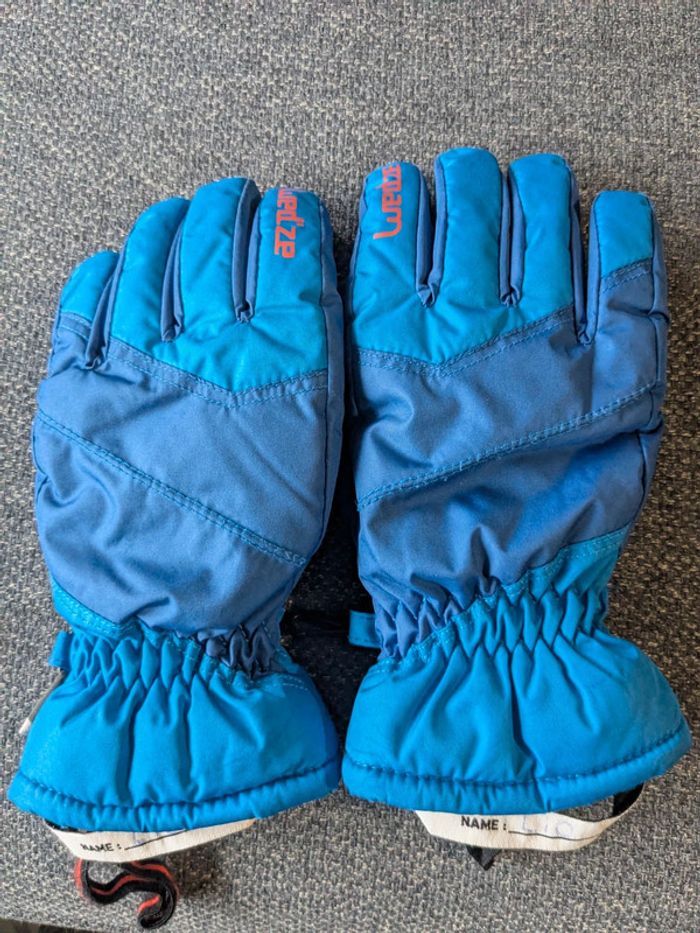 Gants de ski 6 ans bleu Wedze