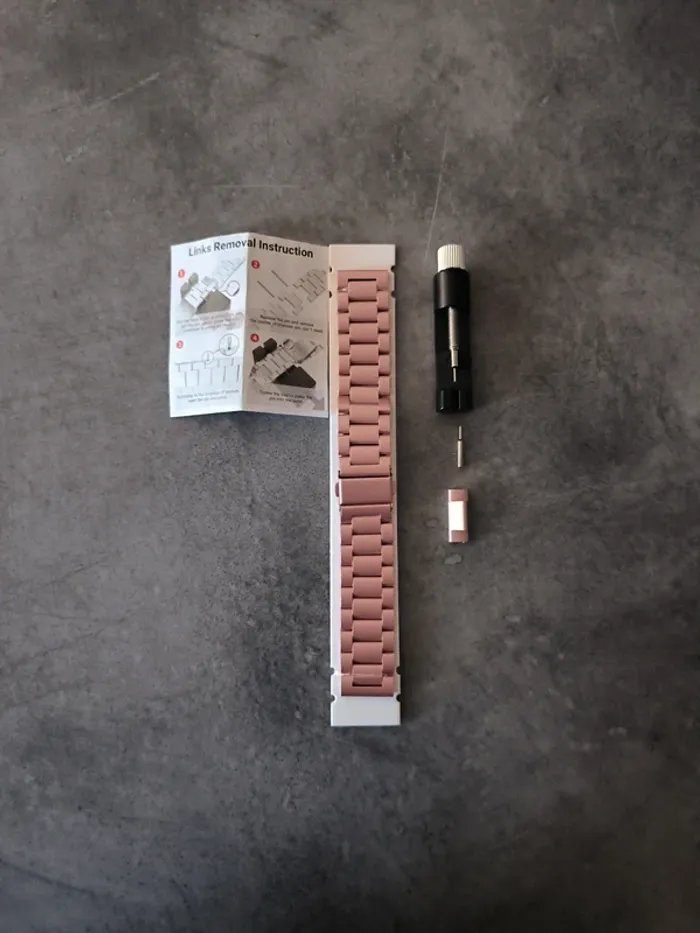 bracelet acier galaxy watch active 2 - photo numéro 9