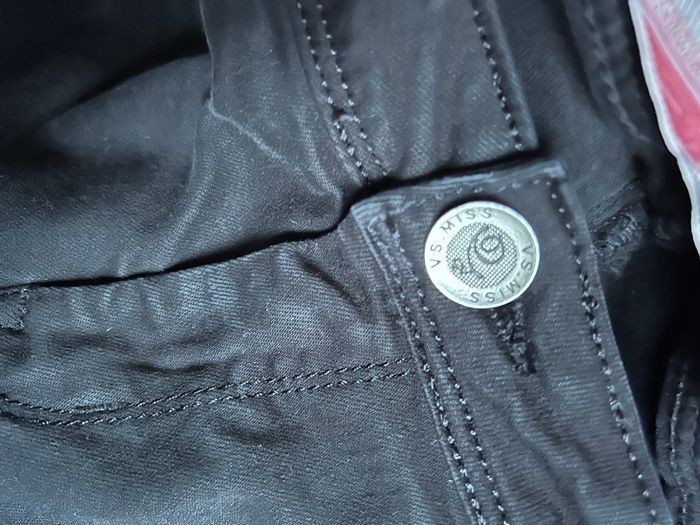 Jeans noir troué avec dentelle 42 VS Miss - photo numéro 9