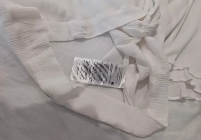 Blouse écrue manches 3/4 - photo numéro 6