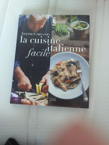 Livre cuisine italienne facile