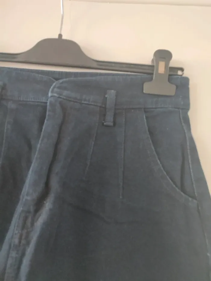 Short en jean bleu - photo numéro 2