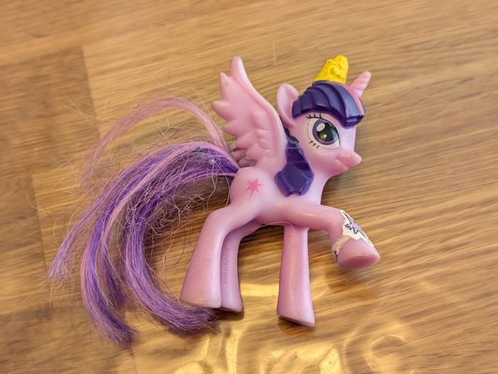 Petit poney pégase licorne environ 6 cm My Little pony - photo numéro 9