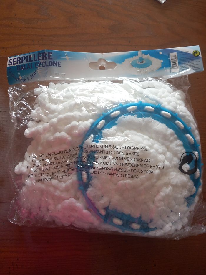 Serpillière balai cyclone