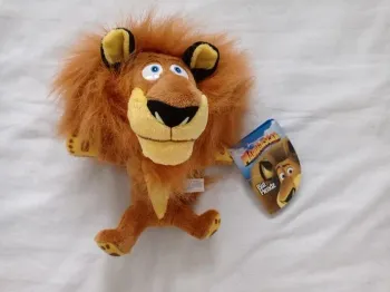 Peluche lion Madagascar Big Headz neuve