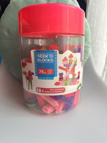 Seek’o blocks 75 pièces - jeu de construction