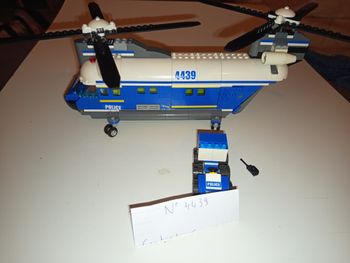 Lego 4439 - l'hélicoptère de transport