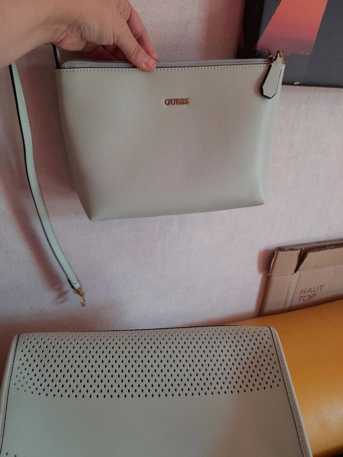Sac à main vert d'eau - photo numéro 5