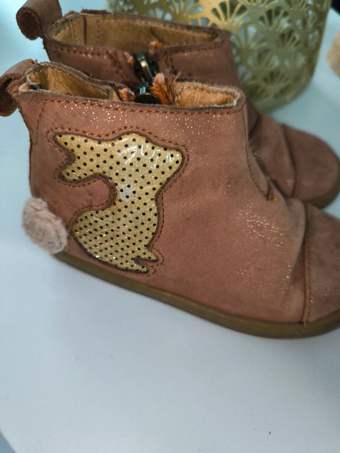 Bottine shoo pom lapin et 2 ème paire offerte - photo numéro 4