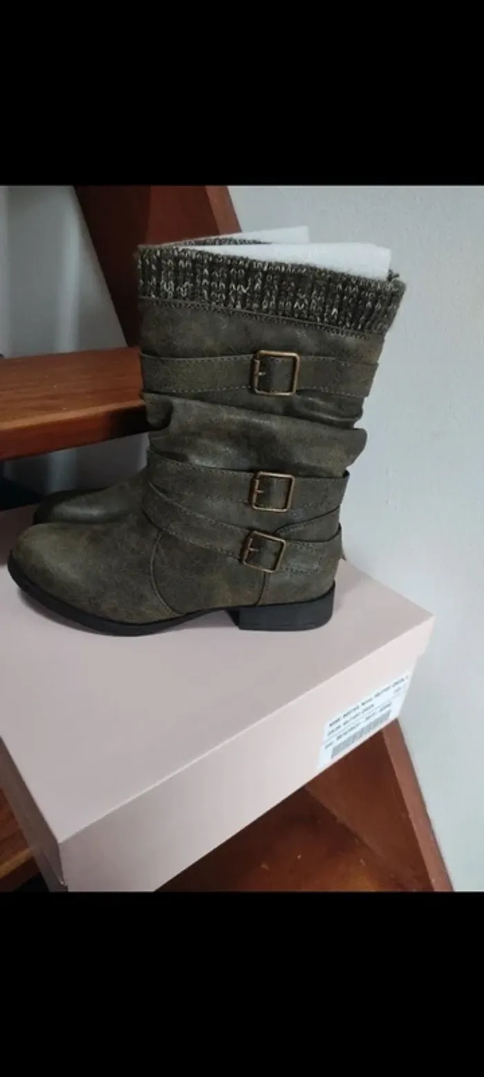 JustFab Bottines militaire taille 36,5 nzuf - photo numéro 6