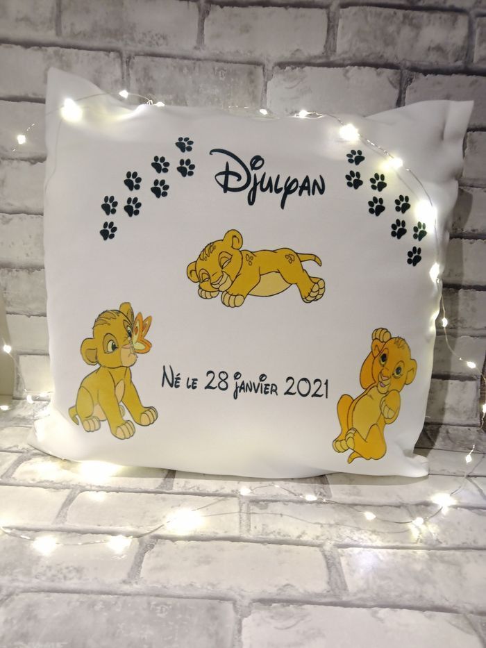 Coussin personnalisé
