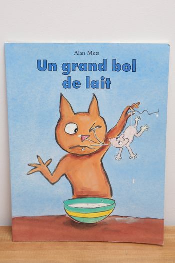 Un grand bol de lait