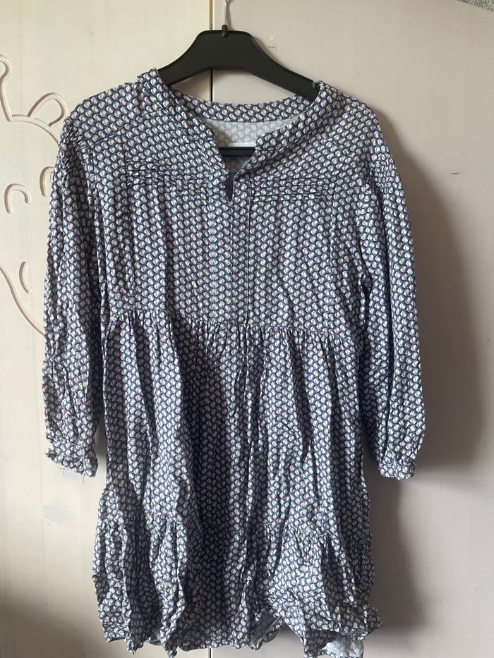 Robe Zara de mi saison à manches longues, taille 9 ans - photo numéro 1