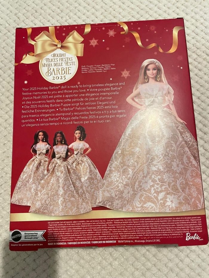 Barbie JOYEUX NOELneuf - photo numéro 2