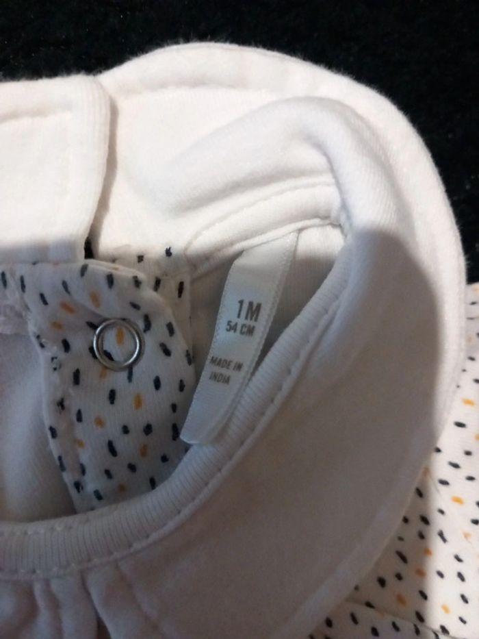 Blouse taille 1mois 54cm orchestra - photo numéro 2