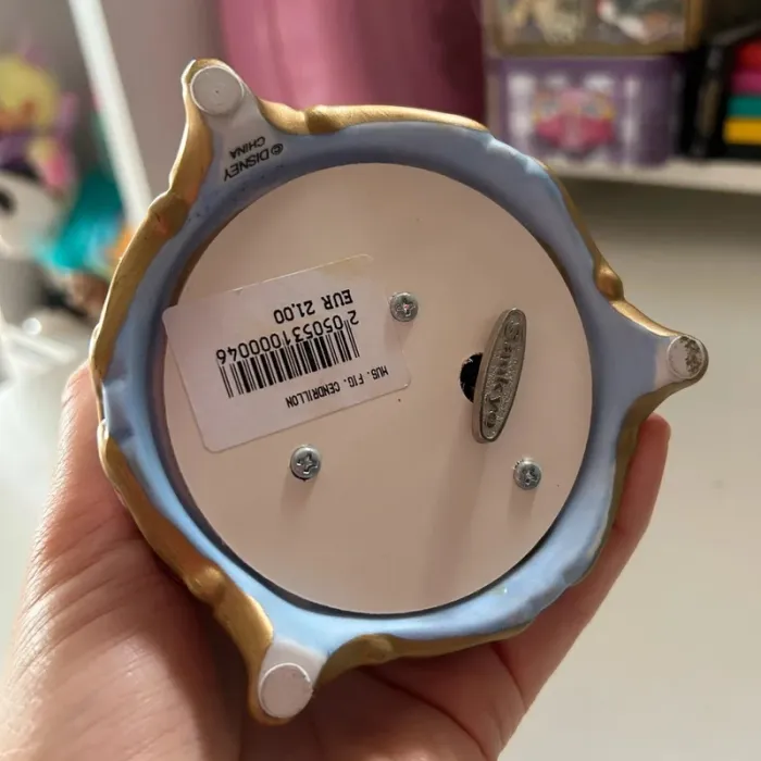 Boite à musique figurine disney cendrillon porcelaine - photo numéro 9