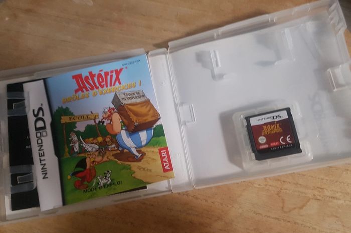 Astérix drôles d'exercices Nintendo ds game in box - photo numéro 3