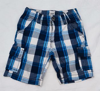 Short à carreaux garçon In Extenso 3 ans