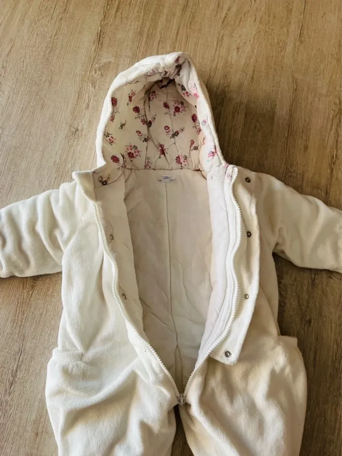 Combinaison pilote autonome hiver bébé fille p’tit bisou - photo numéro 5