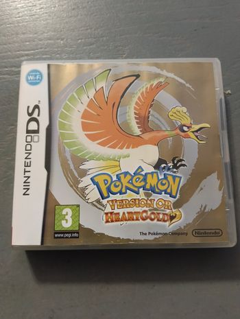 Jeu Nintendo ds pokemon version or heartgold