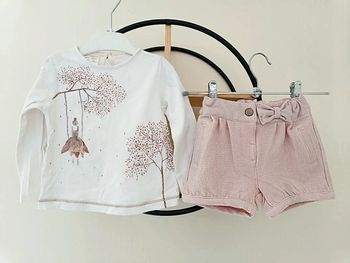 Ensemble Teeshirt 18-24 mois Zara et short Kiabi
