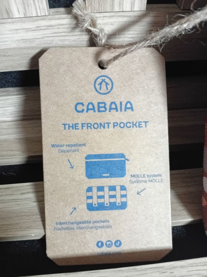 Pochette cabaia 25 x 15 cm Neuf avec étiquettes - photo numéro 4