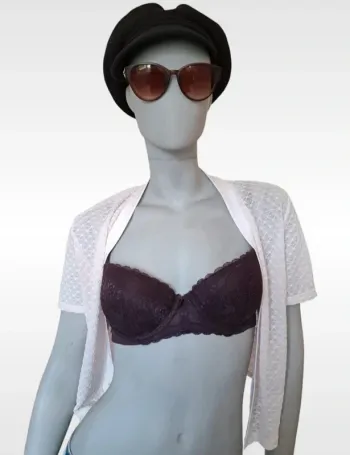 Soutien gorge violet
