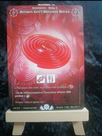 Rise TCG candypocalypse Bonbon goût réglisse rouge 149/232